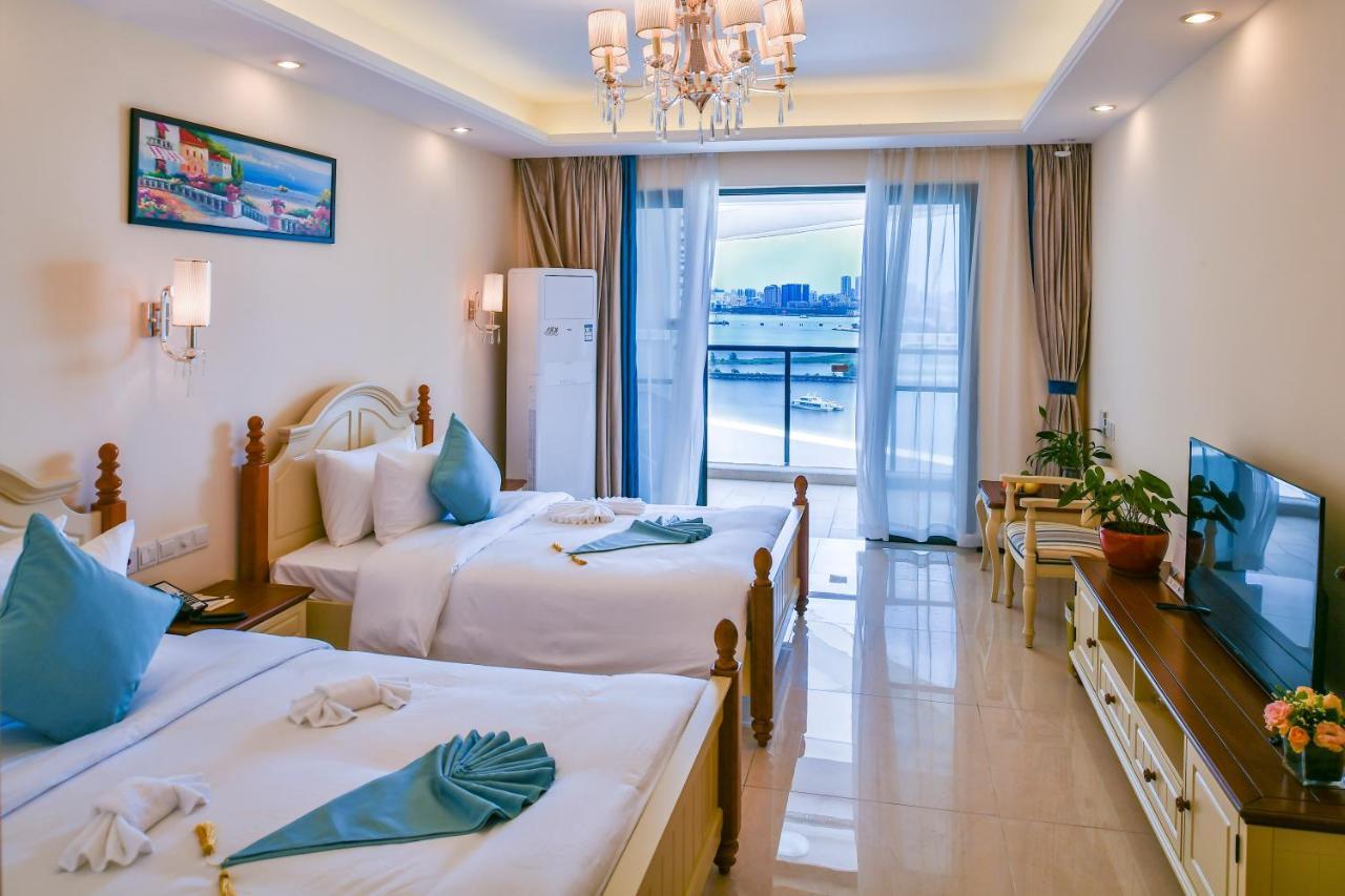 Haikou Bay Hengda Yige Holiday Condo Hotel Bagian luar foto